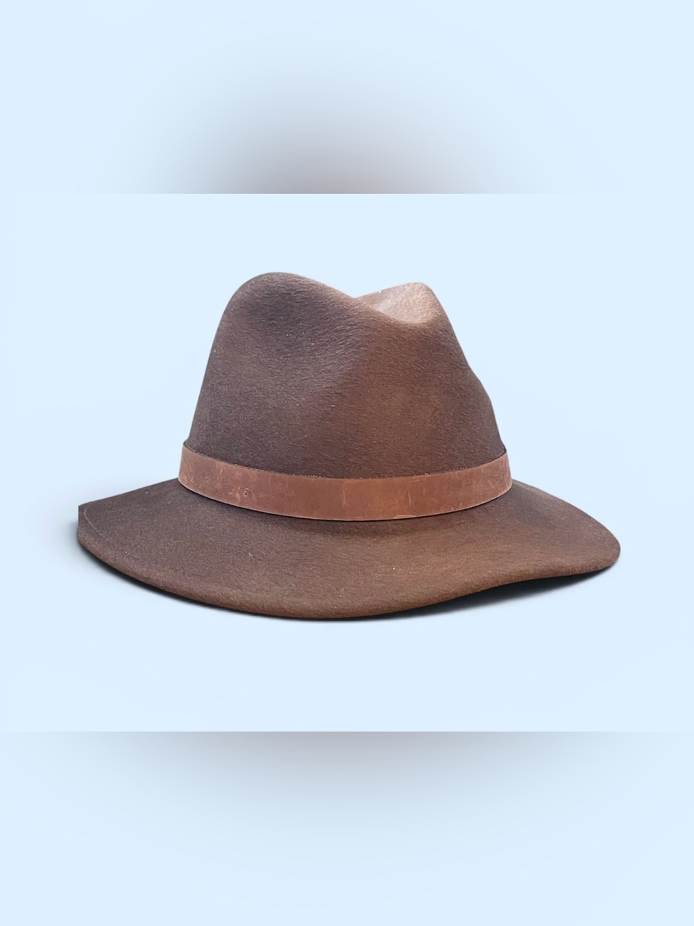 Orvis Brown Wool Felt Hat M